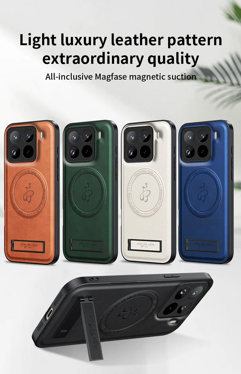 Xiaomi Magnetic Leather Stand Case