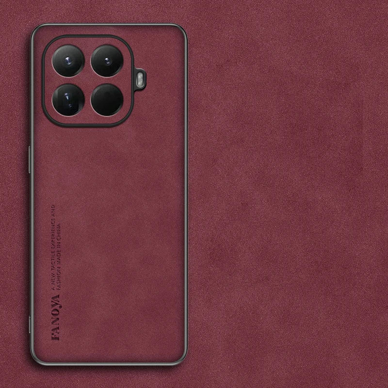 Xiaomi Matte PU Leather Shockproof Case