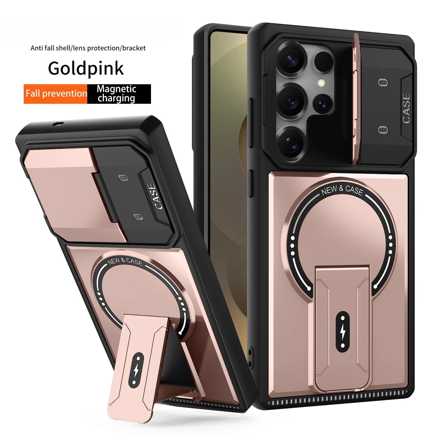 Magnetic Bracket Phone Case Samsung