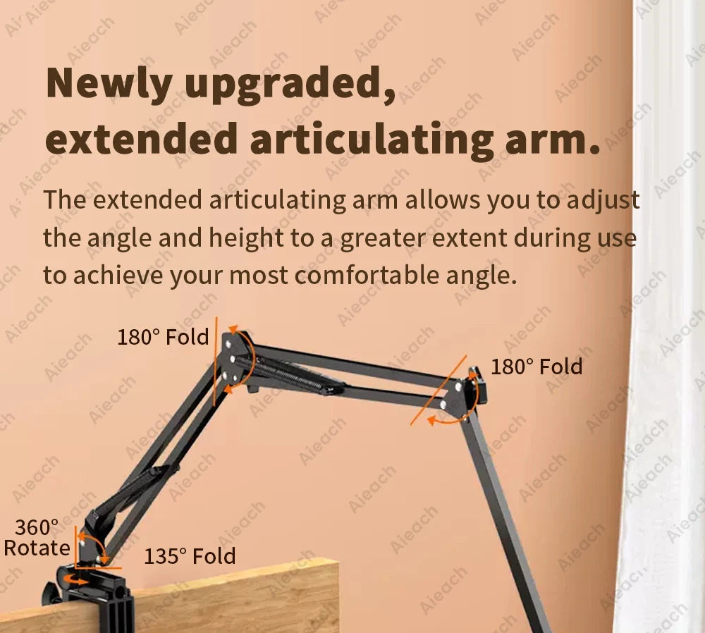 Bed Tablet Holder iPad Stand Mount