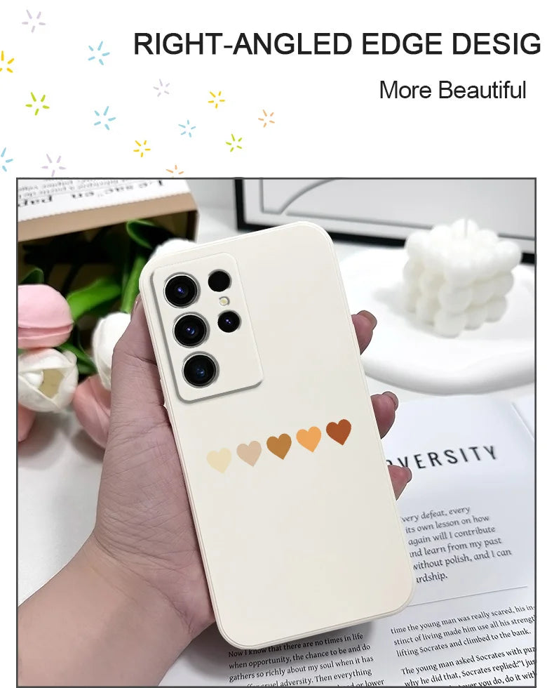 Gradient Heart Case for Samsung Galaxy