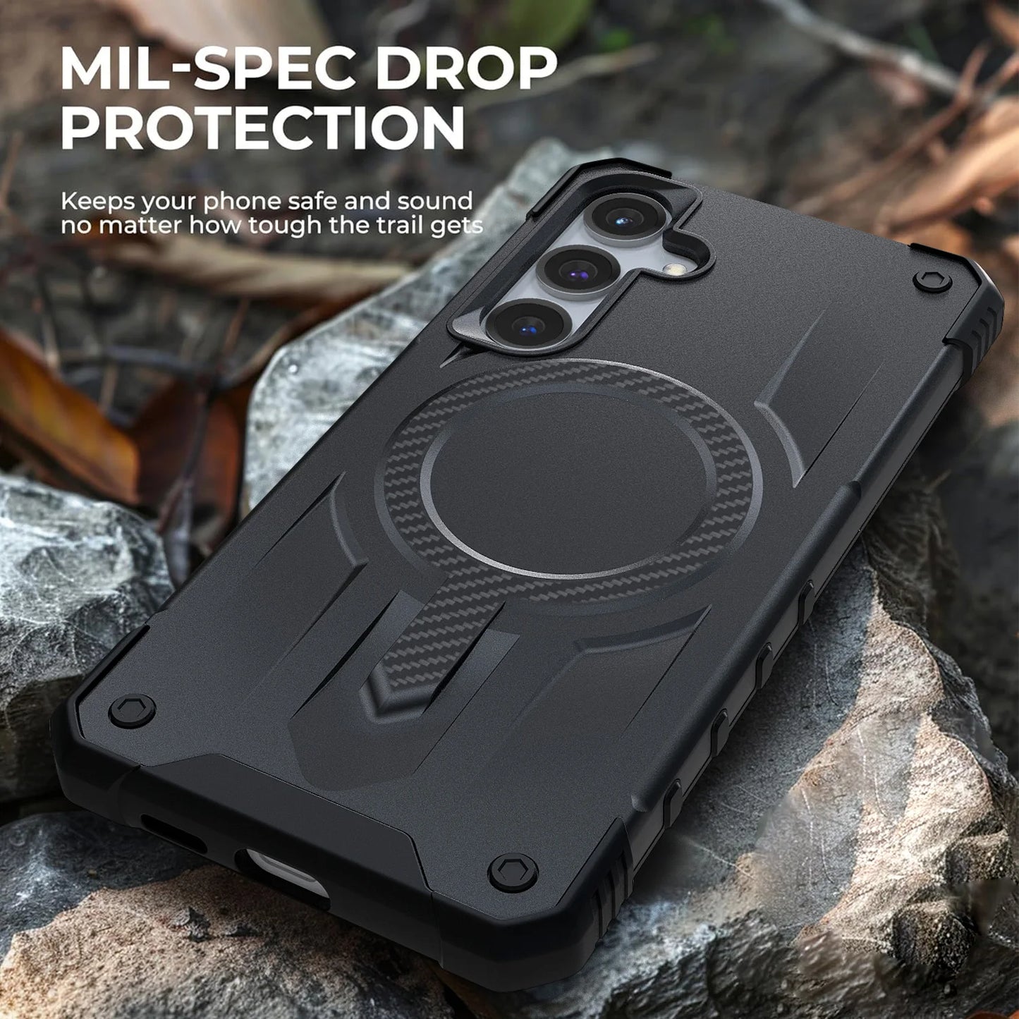 Samsung Galaxy S Case with Dual Glass