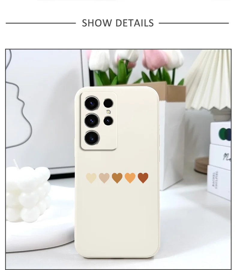 Gradient Heart Case for Samsung Galaxy