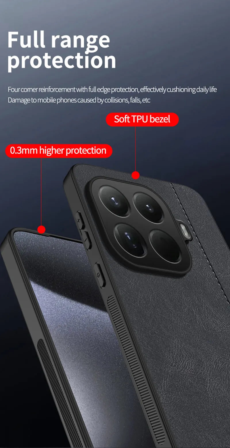 PU Leather Shield Xiaomi 15T Pro Case