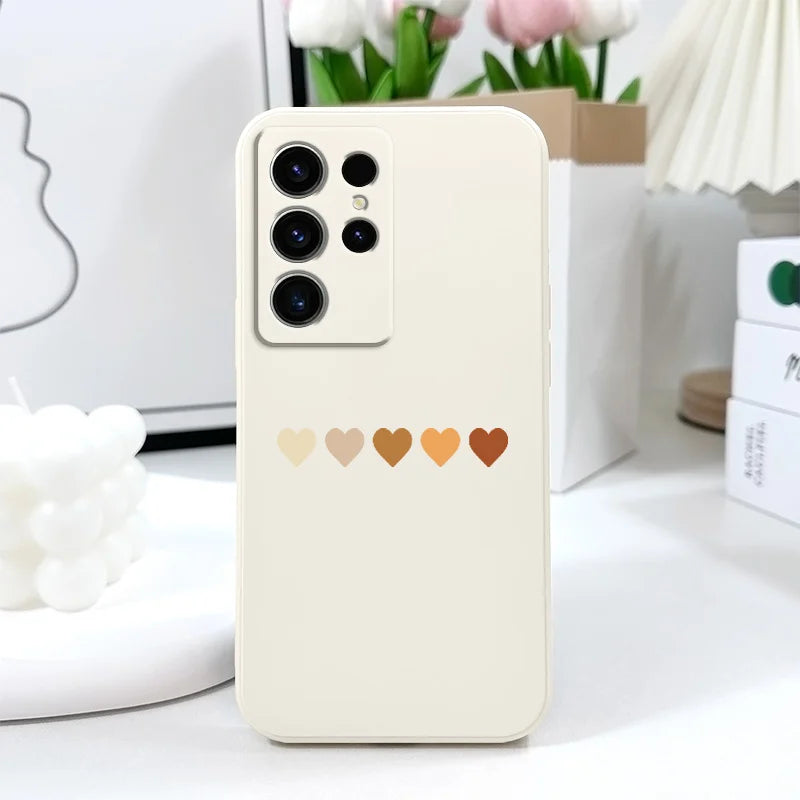 Gradient Heart Case for Samsung Galaxy