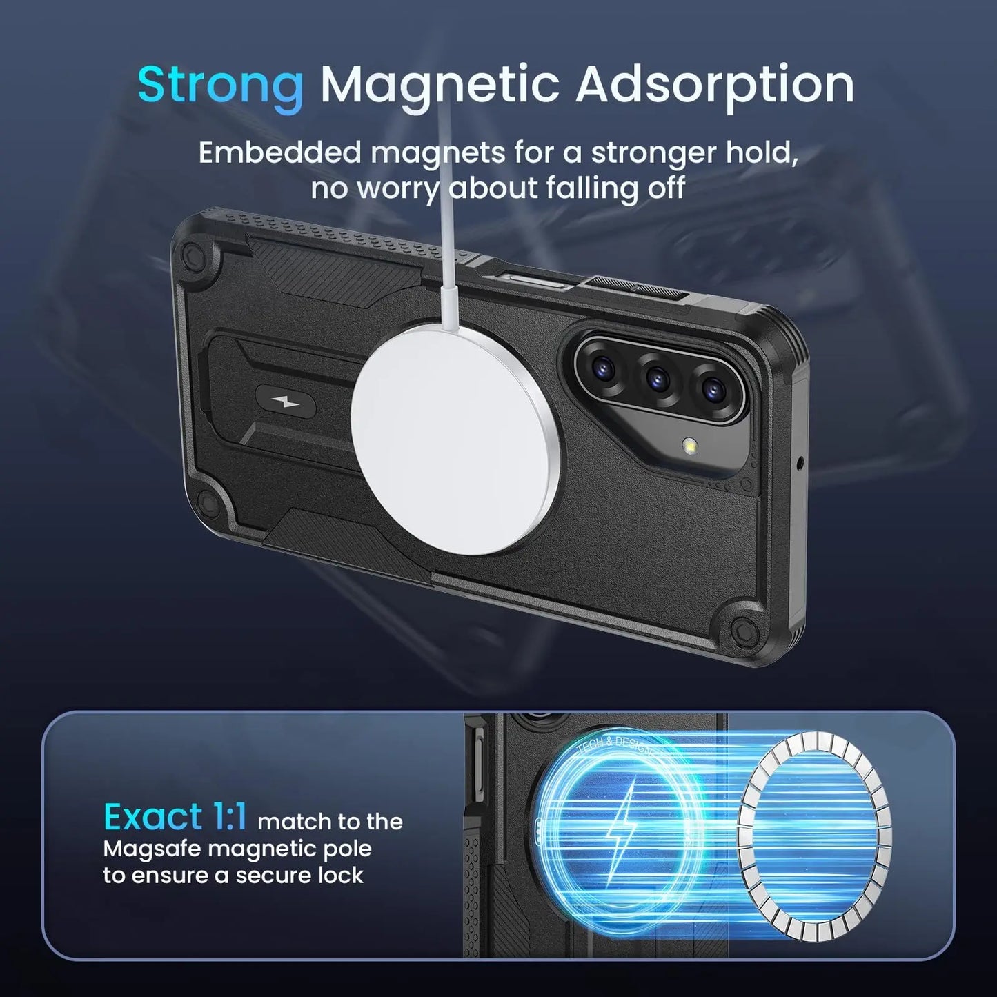 Samsung MagSafe Rugged Kickstand Case