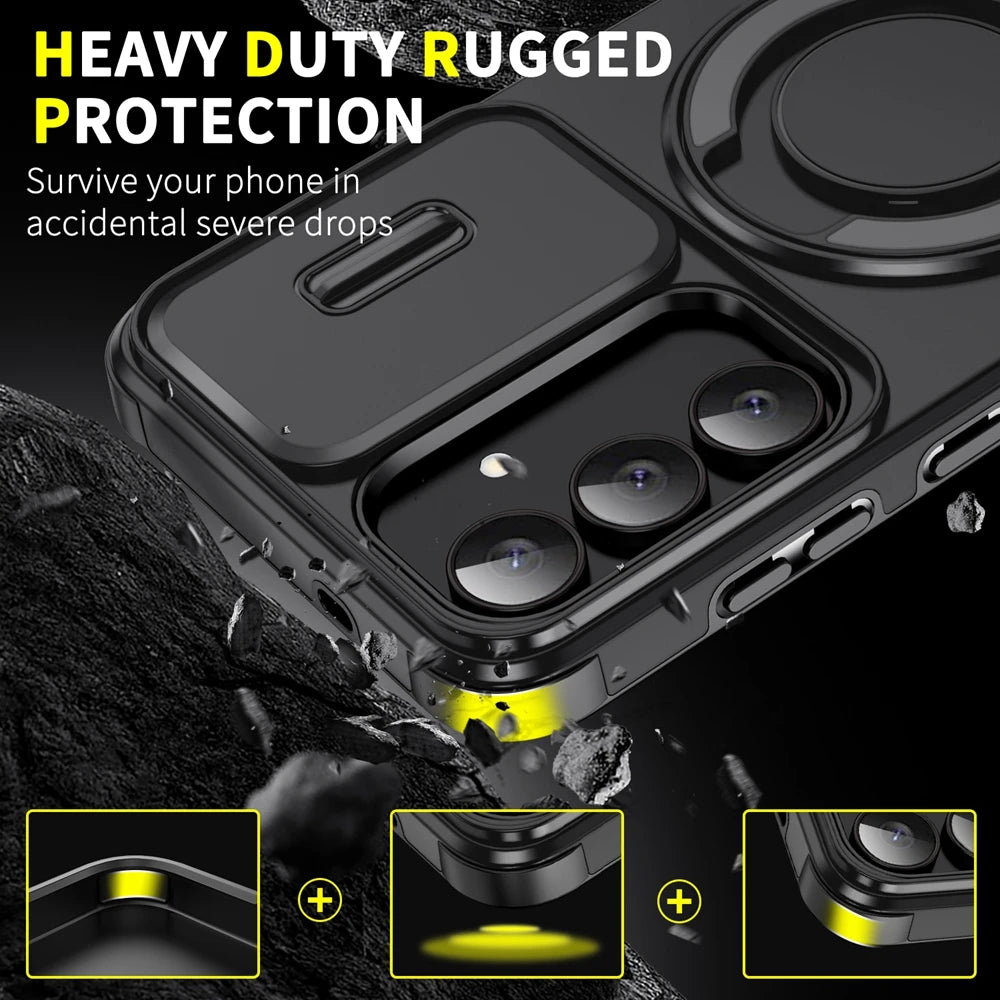 Samsung Galaxy Slide Lens Armor Case