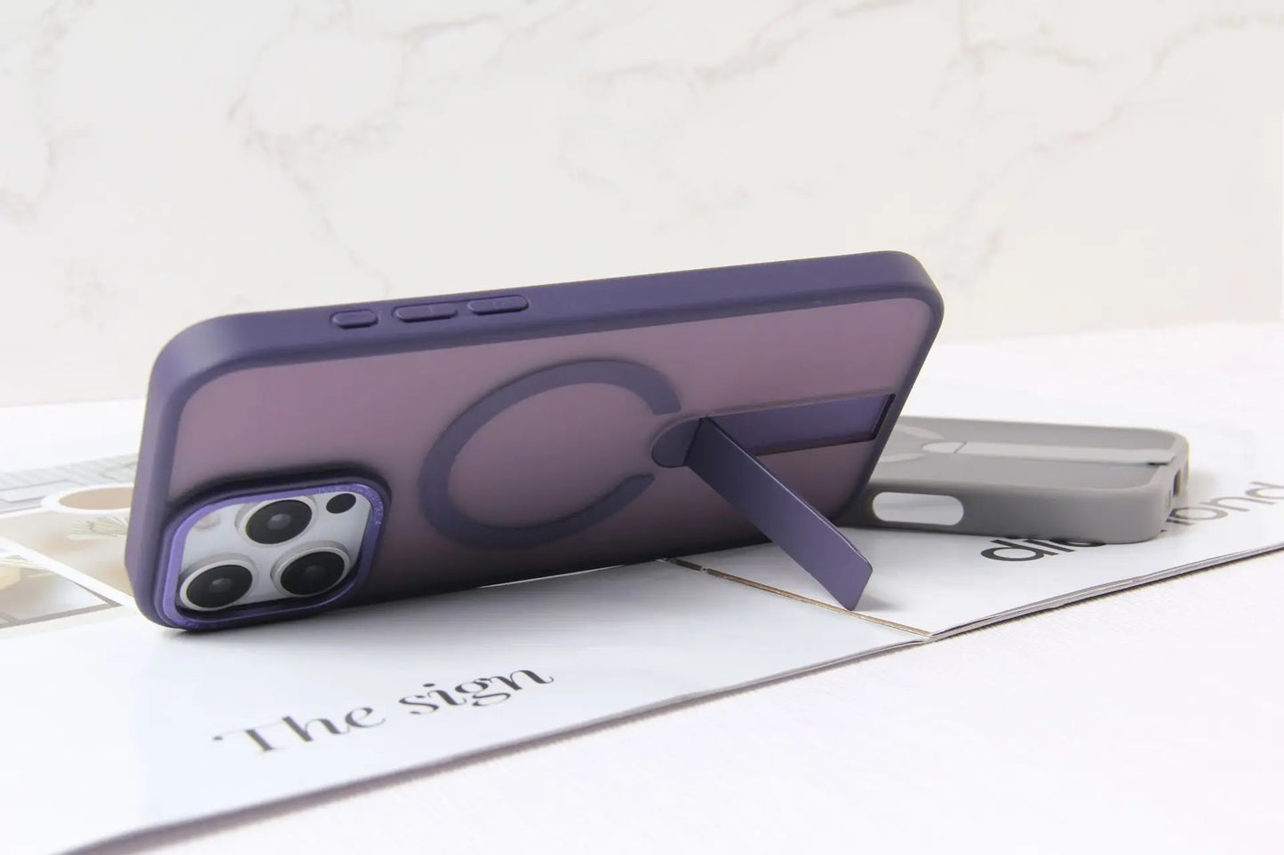 MagSafe Stand Clear & Matte iPhone Case