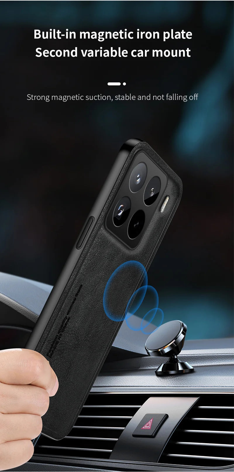 Xiaomi Pro PU Leather Magnetic Case